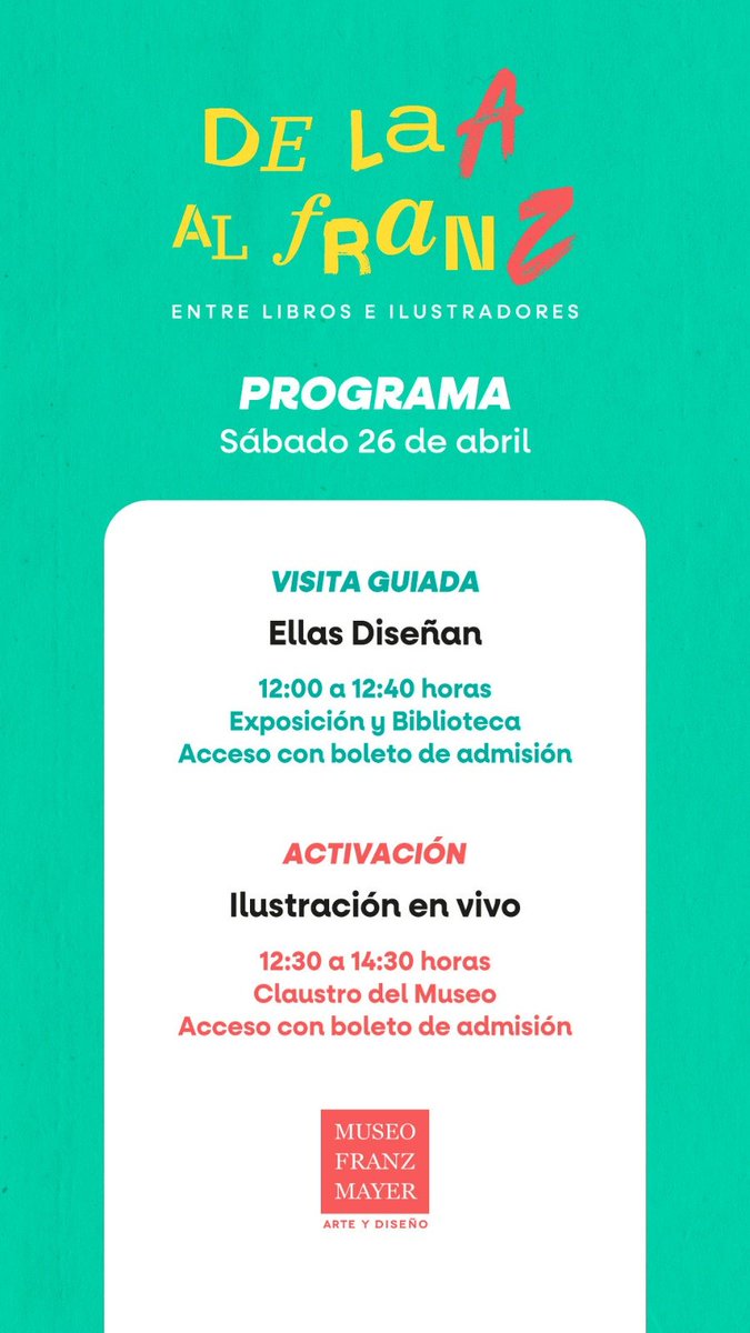rbachcdmx's tweet photo. Arma tu plan para visitar @museofranzmayer este fin de semana... #RBACH https://t.co/l5bvty4Gjb