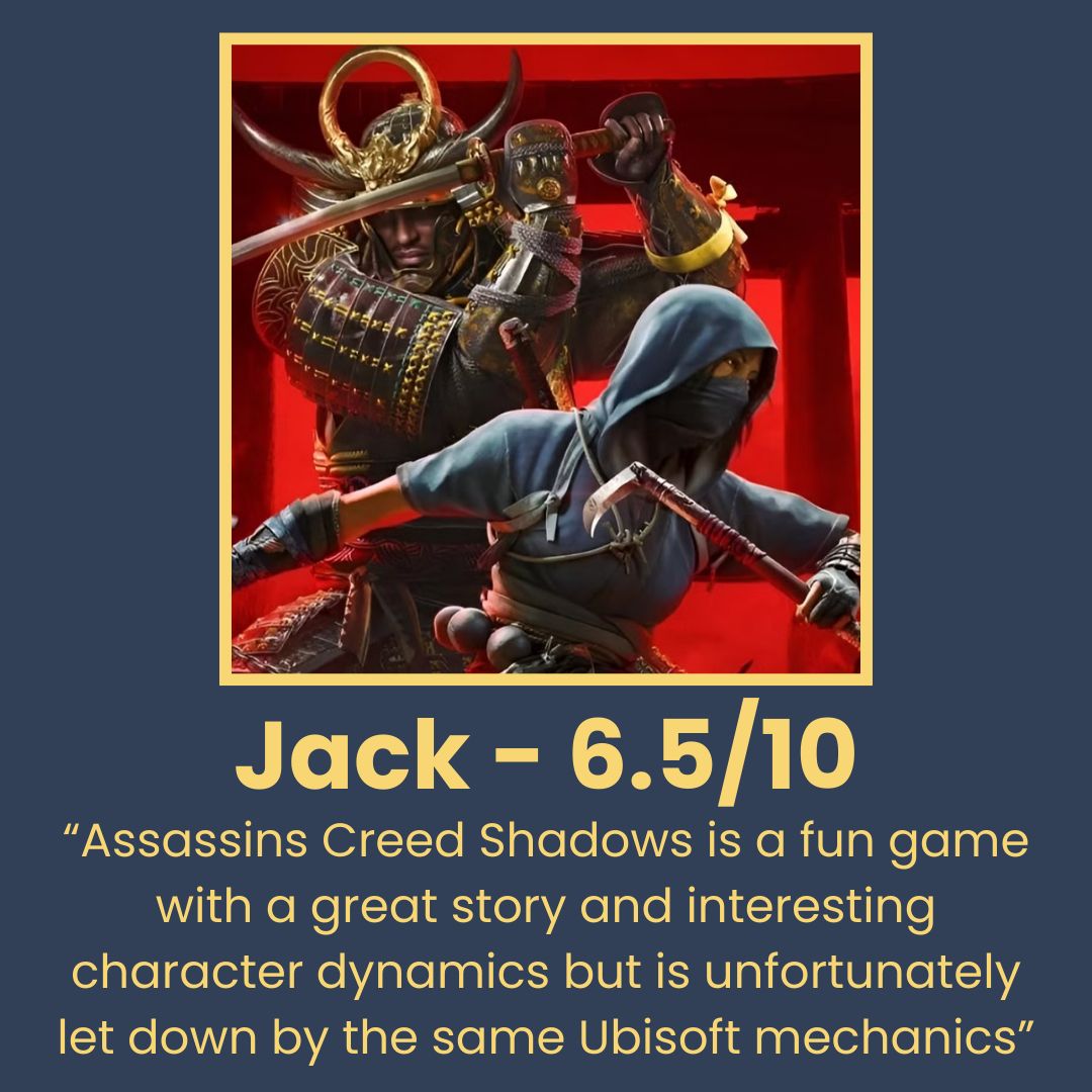thelngpod's tweet photo. New episode of The Late Night Gamer Podcast out now! 🚨

🟡 Jack and Andy review Assassins Creed Shadows 

🟡 Welchy reviews South of Midnight 

🟡 Mario Kart 8 vs Wii debate! 

Listen now on Spotify and Apple Podcasts! https://t.co/y8GWVh6foE