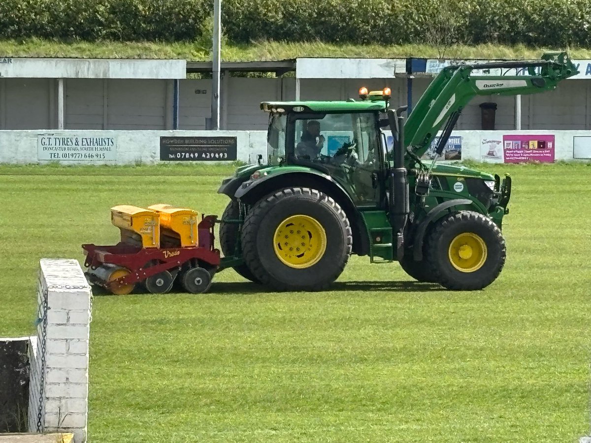 Frickley Athletic FC (@frickleyafc) on Twitter photo Preparations for the 25/26 season are already in full swing! Season tickets on sale, pitch maintenance under way!
As always a huge thank you to <a href="/BothamsPrestige/">Bothams Prestige</a> for their advise and Excellent work! Preparations for the 25/26 season are already in full swing! Season tickets on sale, pitch maintenance under way!
As always a huge thank you to <a href="/BothamsPrestige/">Bothams Prestige</a> for their advise and Excellent work!
