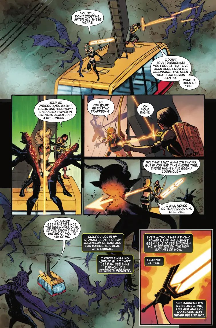 _ashkallen's tweet photo. Magik #4 is out tomorrow! We can't wait for you to see Team Supreme reunite and show Liminal's demons who's boss! https://t.co/CcQvd47BWQ