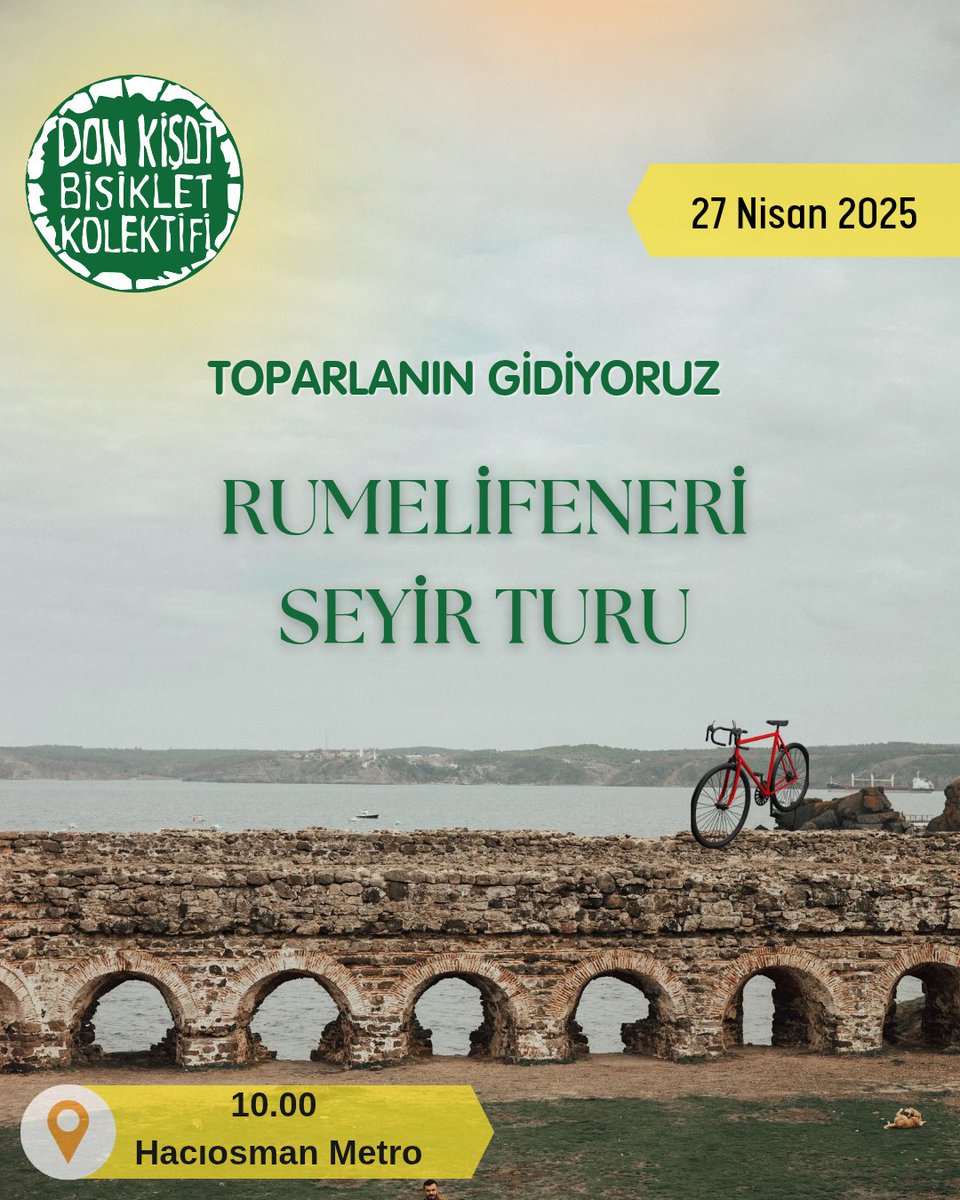 TOPARLANIN GİDİYORUZ! RUMELİFENERİ KÖYÜ SEYİR TURUMUZA BEKLERİZ

"Turizm" sezonu başlamadan, kış geride kalmışken, bahar rengarenk patlamışken King of the Norhh diye bağırmaz mıyız? ;)
