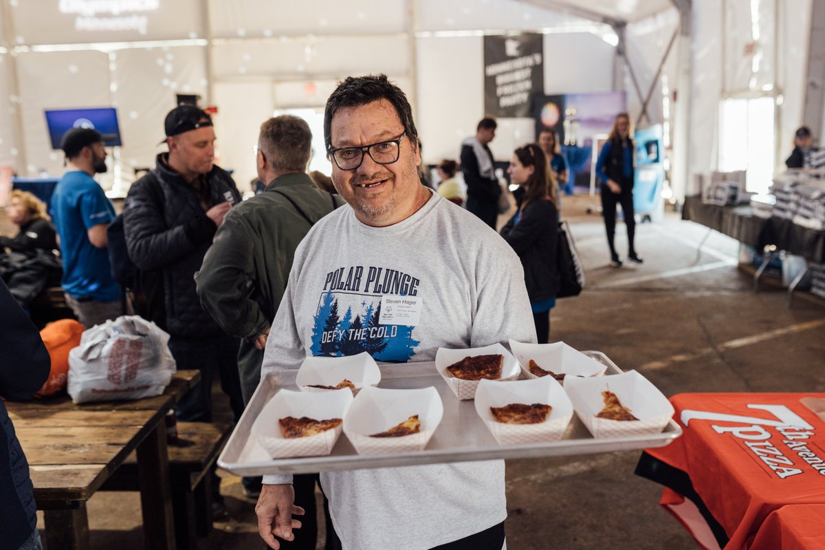 It’s #VolunteerAppreciationWeek! The Polar Plunge wouldn’t be possible without the dedicated volunteers who show up early, stay late &amp; bring the energy through the snow &amp; cold temps! Our volunteers help make every Plunge event unforgettable. 💙  #PlungeMN #FreezinForAReason