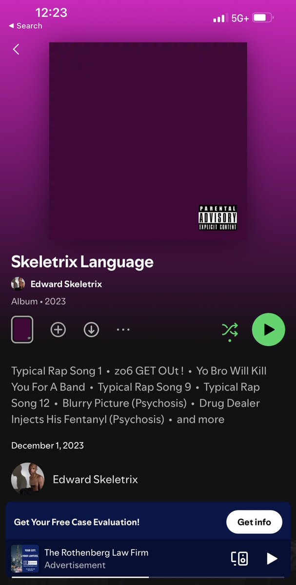 EdwardSkeletrix's tweet image. I made this whole album in a car, while sleeping in a car
