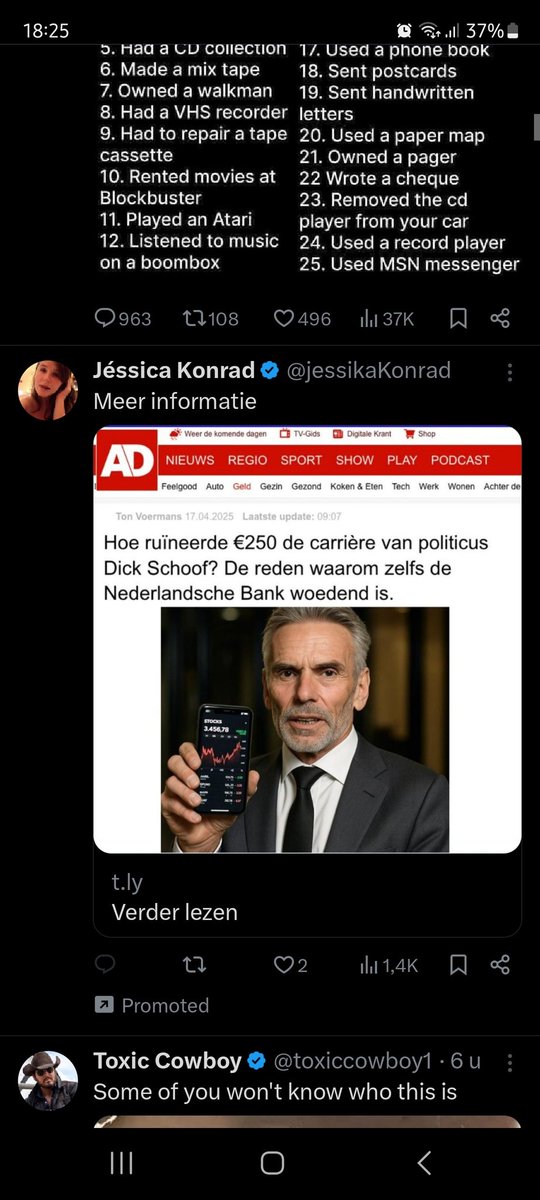 I don't know what these shit posts are, but I am not interested!!!
Banned them.
Told I din't like this add.

Nothing works.
So... thanks <a href="/jessikaKonrad/">Jéssica Konrad</a> for getting me of twitter.
Bye!
(Sorry guys... but I have had it with this shit platform)