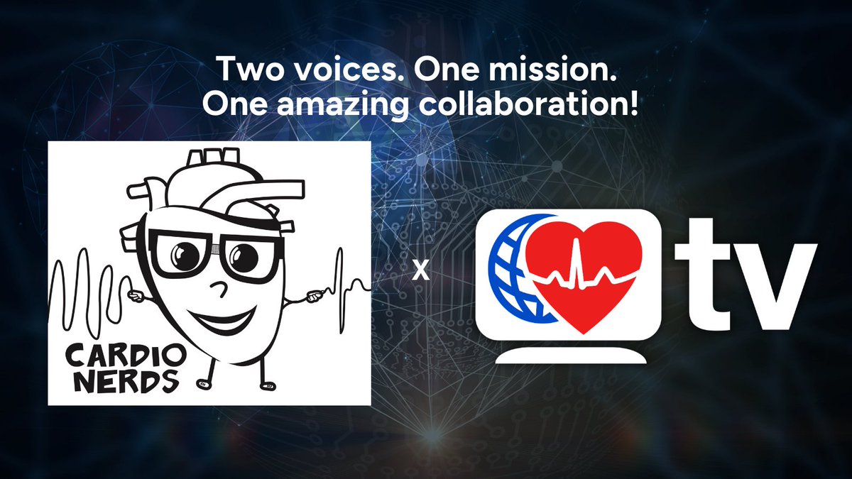 Heart Rhythm TV (@heartrhythmtv) on Twitter photo Two voices. One mission. One amazing collaboration!
We’re teaming up with <a href="/CardioNerds/">CardioNerds</a> to bring you an exciting slate of co-created content during #HRS2025! Expect thoughtful conversations, deeper clinical insights, and fresh perspectives that move the EP field forward. Stay Two voices. One mission. One amazing collaboration!
We’re teaming up with <a href="/CardioNerds/">CardioNerds</a> to bring you an exciting slate of co-created content during #HRS2025! Expect thoughtful conversations, deeper clinical insights, and fresh perspectives that move the EP field forward. Stay