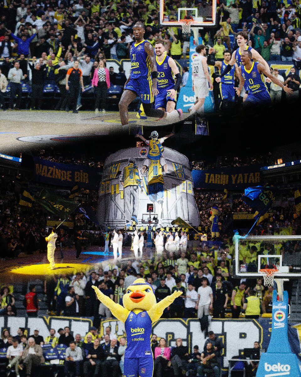SANA OLAN BU SEVDAMIZ, GÖTÜRECEK BİZİ ZAFERE! <a href="/FBBasketbol/">Fenerbahçe Beko</a> 

#UNIGFB
