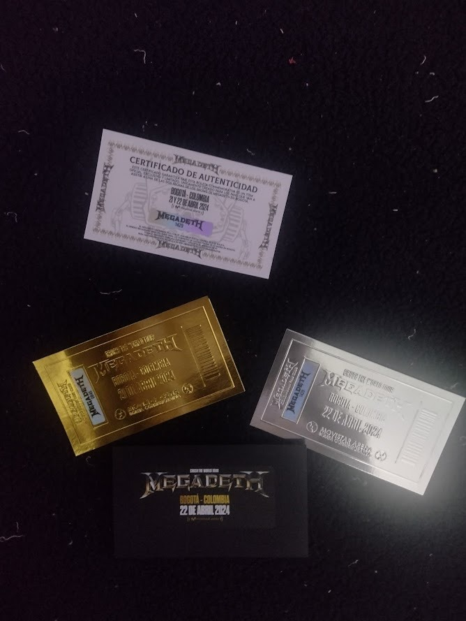 Un día como hoy, 22 de abril de 2024, se presento en Bogotá, en el Movistar Arena la banda <a href="/Megadeth/">Megadeth</a>. Gracias <a href="/DaveMustaine/">Dave Mustaine</a>
 
Que gran 2da noche de Buen Rock N Roll!! Sin duda una noche inolvidable 🔥
¡Qué chimba <a href="/Megadeth/">Megadeth</a> ! 
¡Qué chimba el ! <a href="/MegadethCFC/">MegadethCFC</a>
