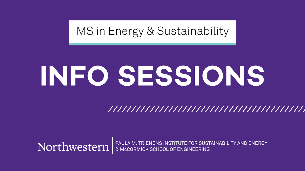 NU_MSES's tweet image. The MSES program preps students for leadership roles at the intersection of technology, business, and public policy.

Learn more at our online info session on Thursday, April 24 at 5:00 p.m. CDT.  Register at bit.ly/3YEvdwL