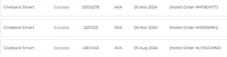 PPOPenny's tweet photo. My AVA Givebacks from booking on @travalacom 🔥
That’s free crypto back ✈️ I’m saving it for my next adventure 👀
If you’re not booking with crypto yet, you’re missing out 😉 Big thanks to @AVAfoundation 🙌
#CryptoGivebacks https://t.co/a8kTDVRs1J