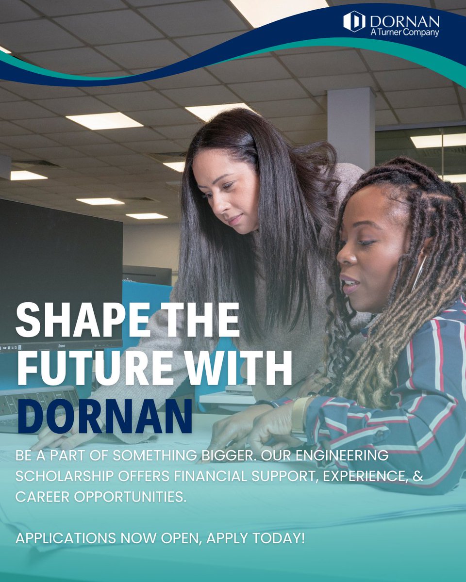 Dornan (@thedornangroup) on Twitter photo Dornan is funding the future of engineering with a fully paid Engineering Scholarship.
Open to fully qualified or soon-to-be qualified Electricians and E&I Technicians.
To apply, email your CV & cover letter to rachel.chisholm@dornangroup.com.
#EngineeringScholarship #TeamDornan Dornan is funding the future of engineering with a fully paid Engineering Scholarship.
Open to fully qualified or soon-to-be qualified Electricians and E&I Technicians.
To apply, email your CV & cover letter to rachel.chisholm@dornangroup.com.
#EngineeringScholarship #TeamDornan