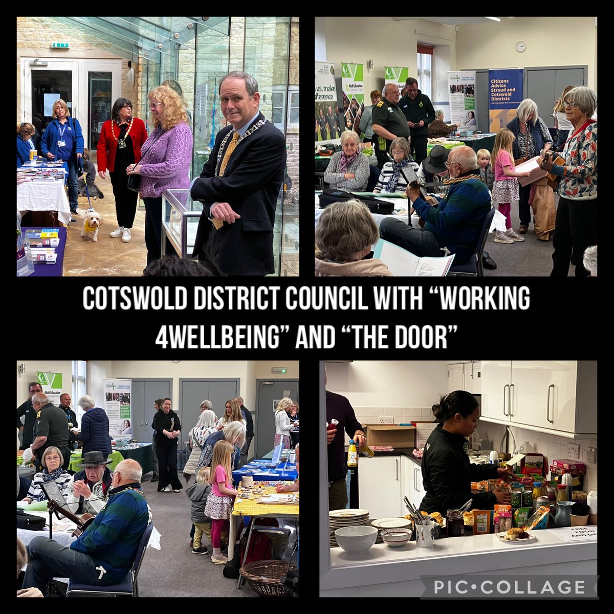 Proud to represent the lieutenancy at the Fairford Strengthening Communities Event today. 
I met some wonderful, dedicated, selfless people. It was a fine example of joined up thinking. Together we can support others and together we can make the changes we want to see.
Well done!