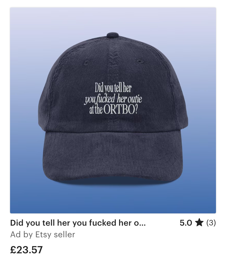 WHAT DO YOU MEAN ITS A HAT???