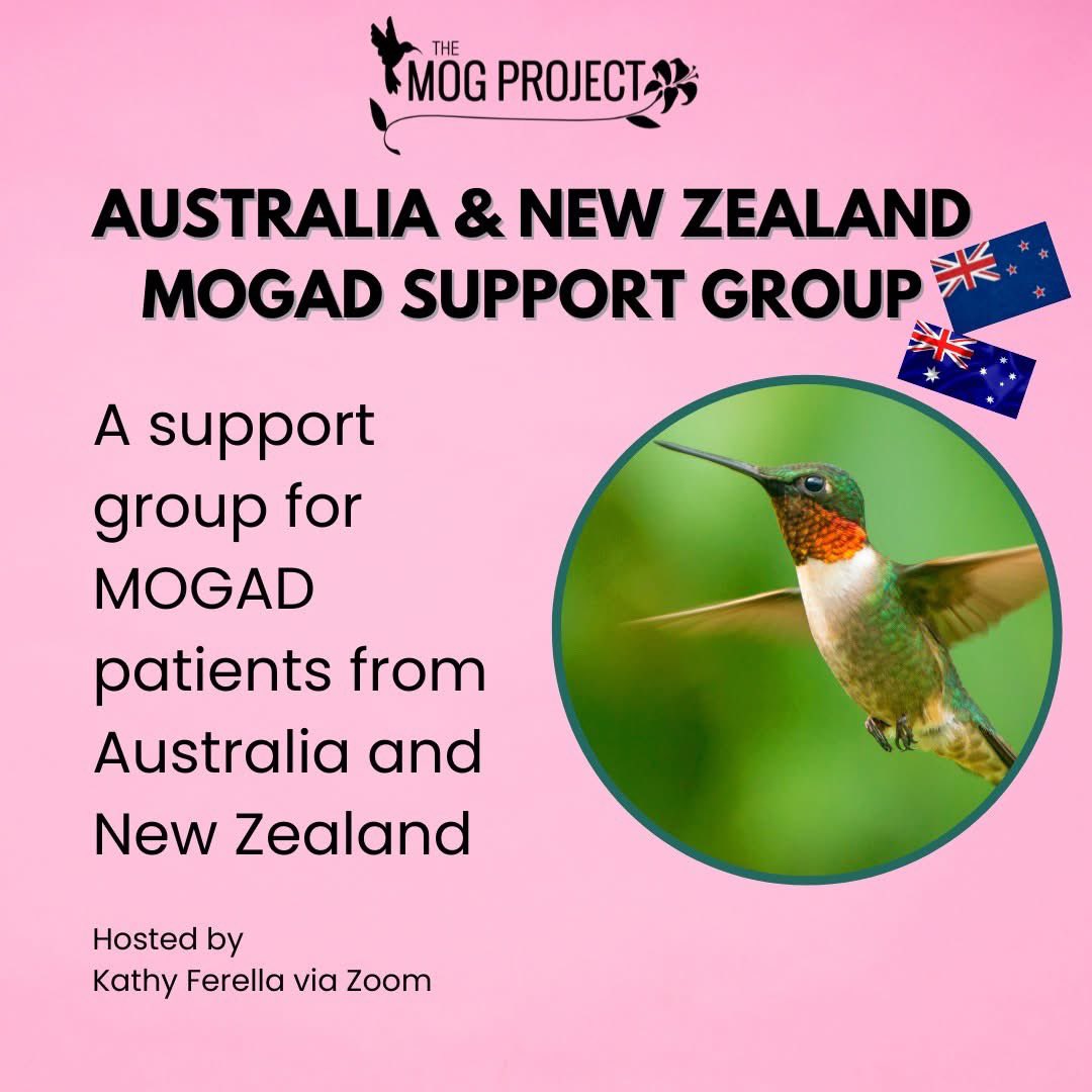 The MOG Project (@themogproject) on Twitter photo Guess what Australia & New Zealand. Thanks to Julia & <a href="/JustJen_K/">Jenny Khazen</a>, a zoom support group for #MOGAD pts is now up & running every month by Kathy, a MOG pt from Melbourne! With 100 pts in the ANZ MOGAD support group, this is a huge step & a very important milestone. Congratulations Guess what Australia & New Zealand. Thanks to Julia & <a href="/JustJen_K/">Jenny Khazen</a>, a zoom support group for #MOGAD pts is now up & running every month by Kathy, a MOG pt from Melbourne! With 100 pts in the ANZ MOGAD support group, this is a huge step & a very important milestone. Congratulations