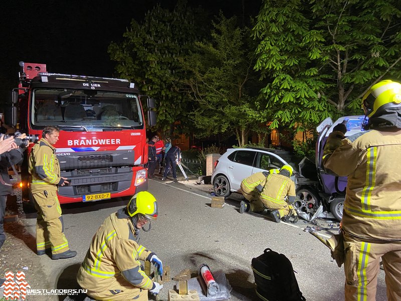 Ernstige crash op Korte Kruisweg