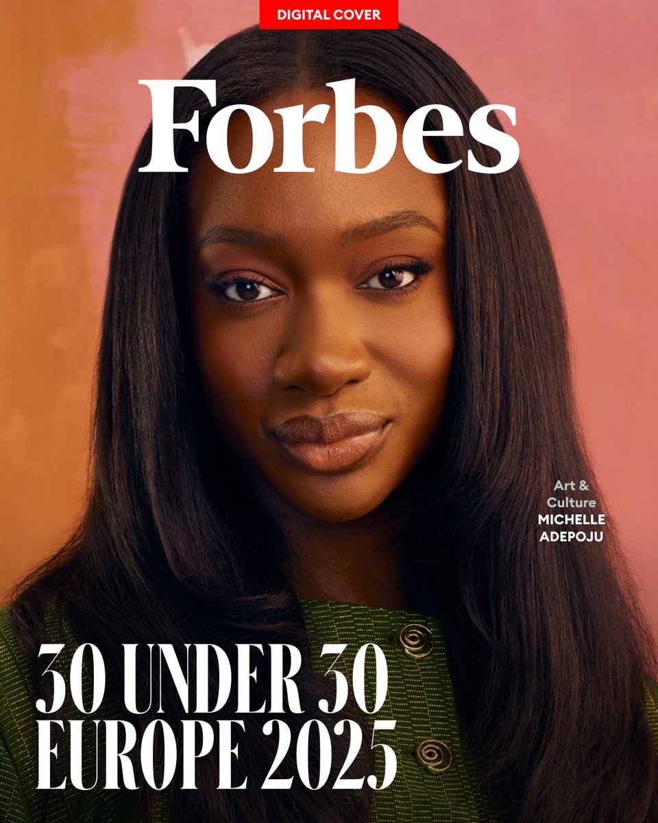 Michelle Adepoju, 29, transformed a hobby into a business idea when she imagined a fashion brand that merged contemporary designs with traditional African craftsmanship. (Photo: Sebastian Nevols for Forbes) #ForbesUnder30 Europe trib.al/ZA1w7aK