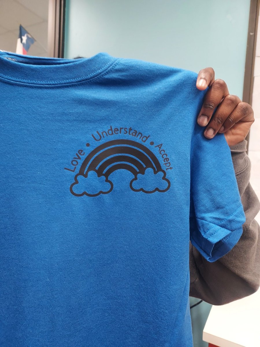 Olle Middle School Library (@ollelibrary) on Twitter photo Our first student made Autism Awareness t-shirt is done! Student designed and created with Cricut. Thank you <a href="/MsAvalos__/">Ms.Avalos</a> for all of your guidance and thanks <a href="/poullard_colina/">Dr. Colina Poullard</a> for the t-shirts and opportunity. #MoreThanBooks <a href="/Alief_Libraries/">AliefLibraries</a> <a href="/OlleMightyOwls/">Olle Middle School</a> Our first student made Autism Awareness t-shirt is done! Student designed and created with Cricut. Thank you <a href="/MsAvalos__/">Ms.Avalos</a> for all of your guidance and thanks <a href="/poullard_colina/">Dr. Colina Poullard</a> for the t-shirts and opportunity. #MoreThanBooks <a href="/Alief_Libraries/">AliefLibraries</a> <a href="/OlleMightyOwls/">Olle Middle School</a>