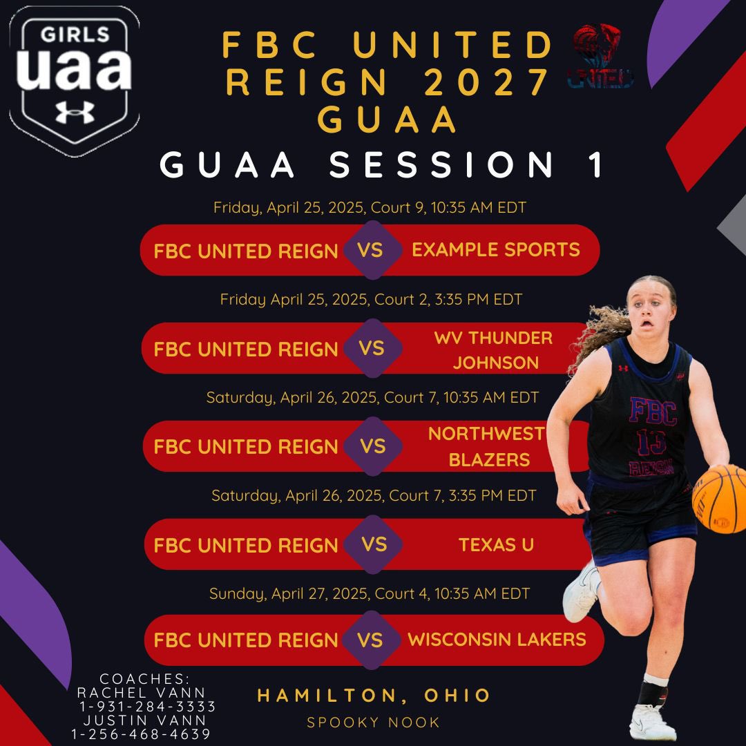 Abby Roberts (@abbyroberts_13) on Twitter photo Looking forward to competing this weekend!! <a href="/2027Fbcreign/">FBC Reign 2027 GUAA</a> <a href="/GCARamsWbb/">GCA Rams Women’s Basketball</a> <a href="/UANextGHoops/">Girls UAA</a> <a href="/MeadeHoops/">Amanda Meade</a> <a href="/PGHTennessee/">Prep Girls Hoops Tennessee</a> <a href="/FBCMotton/">FBC Mo</a> Looking forward to competing this weekend!! <a href="/2027Fbcreign/">FBC Reign 2027 GUAA</a> <a href="/GCARamsWbb/">GCA Rams Women’s Basketball</a> <a href="/UANextGHoops/">Girls UAA</a> <a href="/MeadeHoops/">Amanda Meade</a> <a href="/PGHTennessee/">Prep Girls Hoops Tennessee</a> <a href="/FBCMotton/">FBC Mo</a>