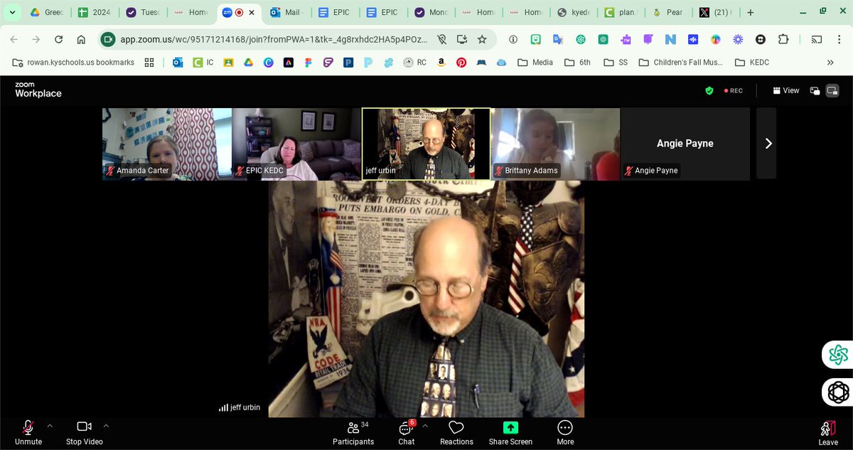 Did you know that Memorial Day was originally called Decoration Day? Just some of the fascinating trivia from Jeff Urbin on the history of Civic holidays! <a href="/KEDCGrants/">KEDC Grants</a> <a href="/kedc_epic/">EPIC</a> <a href="/KyWriteRight/">Jackie White Rogers</a> <a href="/FDRLibrary/">FDR Library</a>