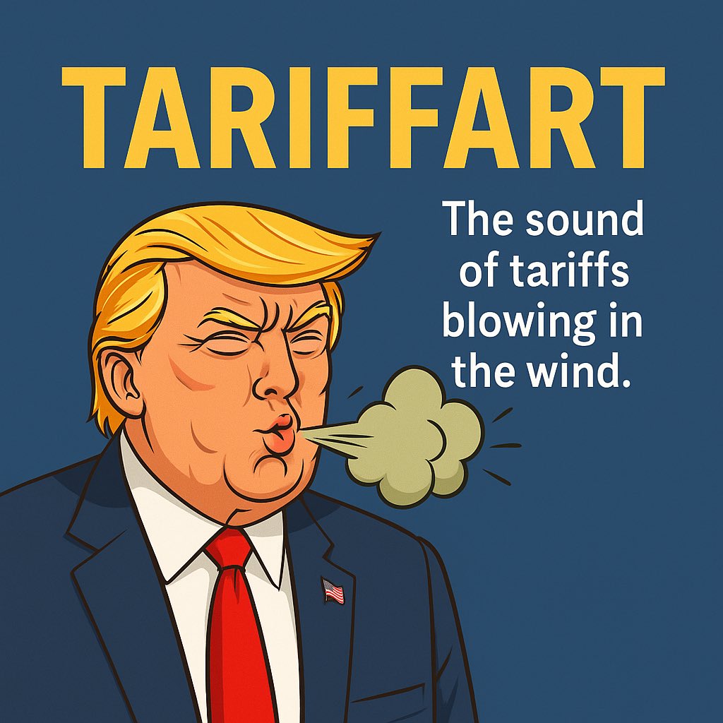 papppeter9's tweet photo. Day 1 of $FRT:
•Twitter launched
•Meme factory active
•First puff on chain
•Community smelling strong

We’re not stopping until the whole market stinks.
Join the fartolution.
#solana
#FRT #TarifFart #memecoin #pumpfun https://t.co/uijdGKqm4m