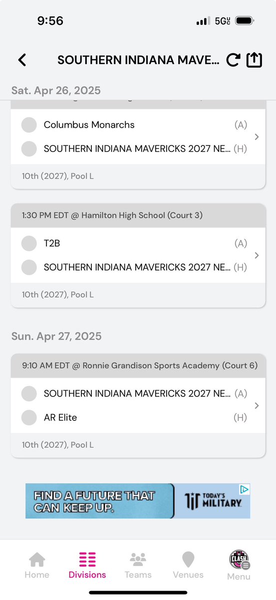 Katie Hagan (@hagankatie37954) on Twitter photo This is my schedule this weekend for The Classic in Cincinnati!! Come Watch us!!@So_In_Mavs2027 <a href="/mlr15sw6/">Michael Robertson</a> <a href="/OCathLadyAces/">Lady Aces Basketball</a> This is my schedule this weekend for The Classic in Cincinnati!! Come Watch us!!@So_In_Mavs2027 <a href="/mlr15sw6/">Michael Robertson</a> <a href="/OCathLadyAces/">Lady Aces Basketball</a>