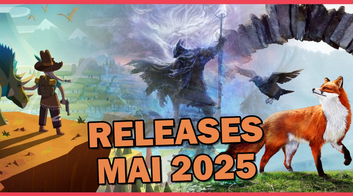 Spiele Releases Mai - Welchen Titel werdet ihr Spielen?

falballa.de/spiele-release…

#ELDENRING #RevengeofthesavagePlanet #DoomTheDarkAges #Roadcraft #TwitchDE #Twitch