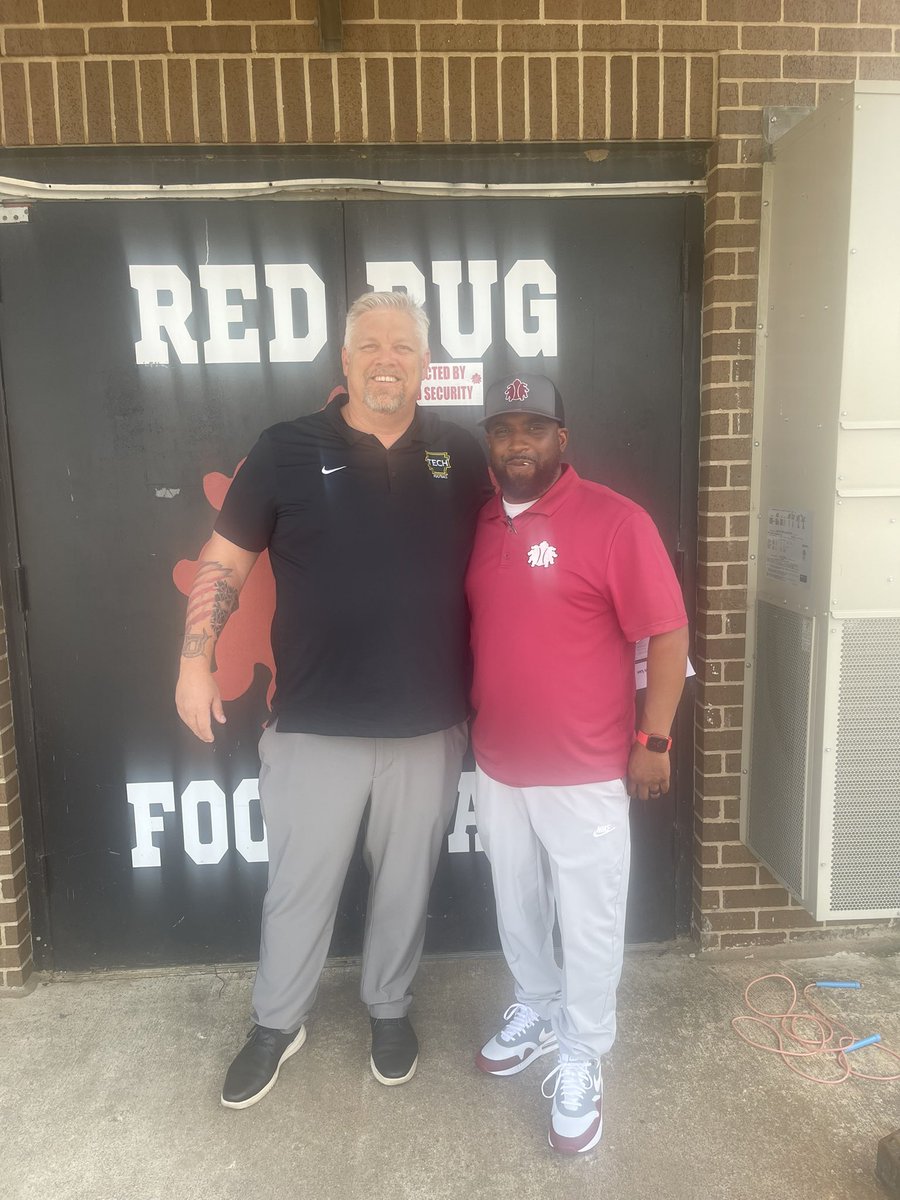 Coach Bobby McGhee (@robertmcgheejr1) on Twitter photo Thank you <a href="/ATUFootball/">Arkansas Tech Football</a> and Coach Bonta for stopping by and checking on our Redbugs🏈🏈🏈 <a href="/ksledge_1/">Coach Sledge</a> <a href="/GaryGam89883024/">Gary Gamble</a>
#REDBUGS
#THEYCOMEBYHERE Thank you <a href="/ATUFootball/">Arkansas Tech Football</a> and Coach Bonta for stopping by and checking on our Redbugs🏈🏈🏈 <a href="/ksledge_1/">Coach Sledge</a> <a href="/GaryGam89883024/">Gary Gamble</a>
#REDBUGS
#THEYCOMEBYHERE