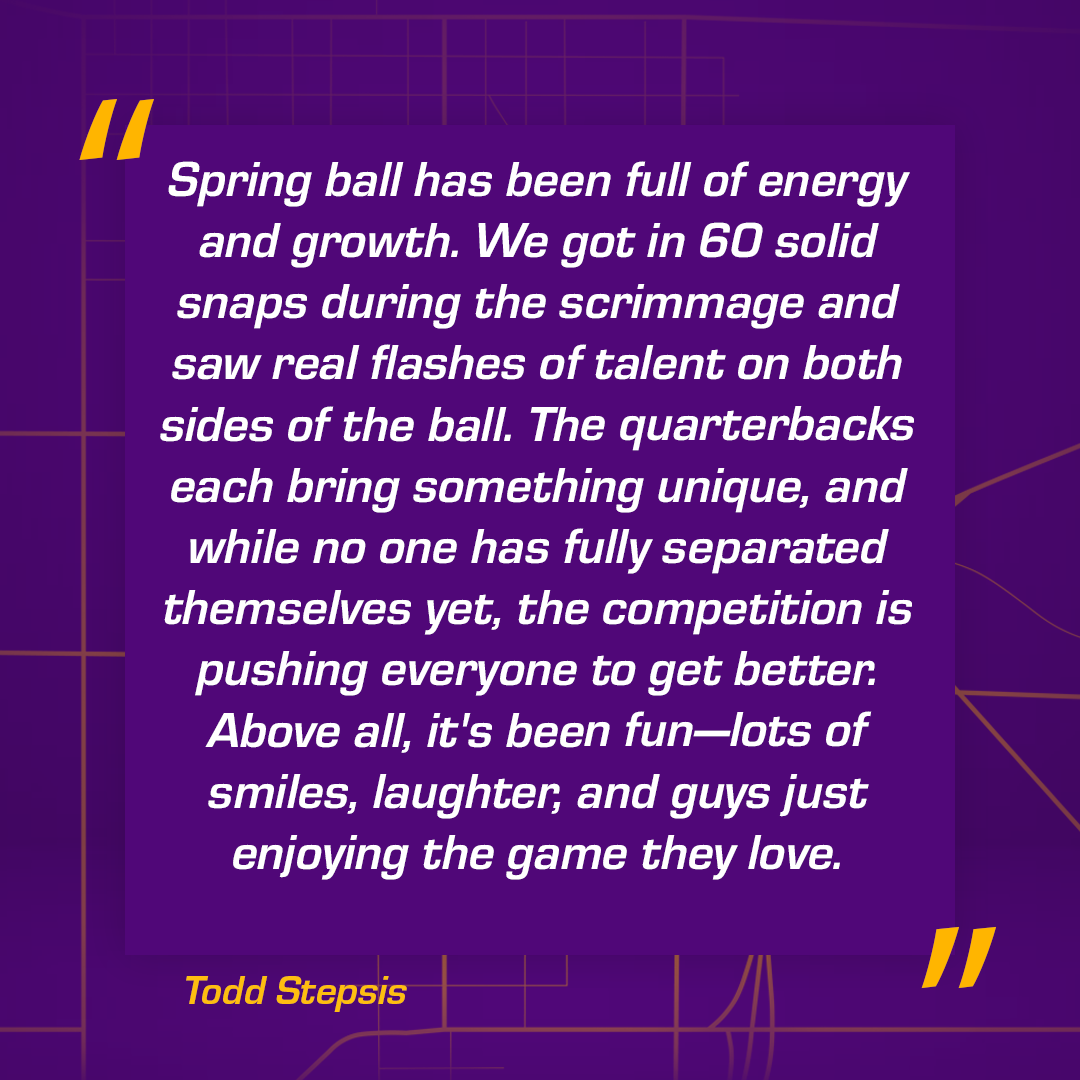 Competition breeds excellence! 🏈 

#EverLoyal #1UNI