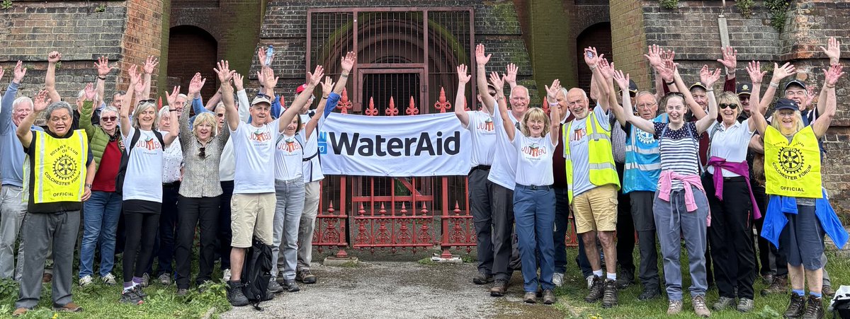 The Jumbo Project - North Essex Heritage (@colchesterbpt) on Twitter photo They have done it!
Members & supporters of the #Rotary Club of Colchester Forum have finished their five day walk along the Essex Way marking the club’s 50th birthday. They were raising money for <a href="/WaterAidUK/">WaterAid UK 💦</a> & promoting The Jumbo Project. <a href="/HeritageFundM_E/">The National Lottery Heritage Fund Midlands & East</a> They have done it!
Members & supporters of the #Rotary Club of Colchester Forum have finished their five day walk along the Essex Way marking the club’s 50th birthday. They were raising money for <a href="/WaterAidUK/">WaterAid UK 💦</a> & promoting The Jumbo Project. <a href="/HeritageFundM_E/">The National Lottery Heritage Fund Midlands & East</a>