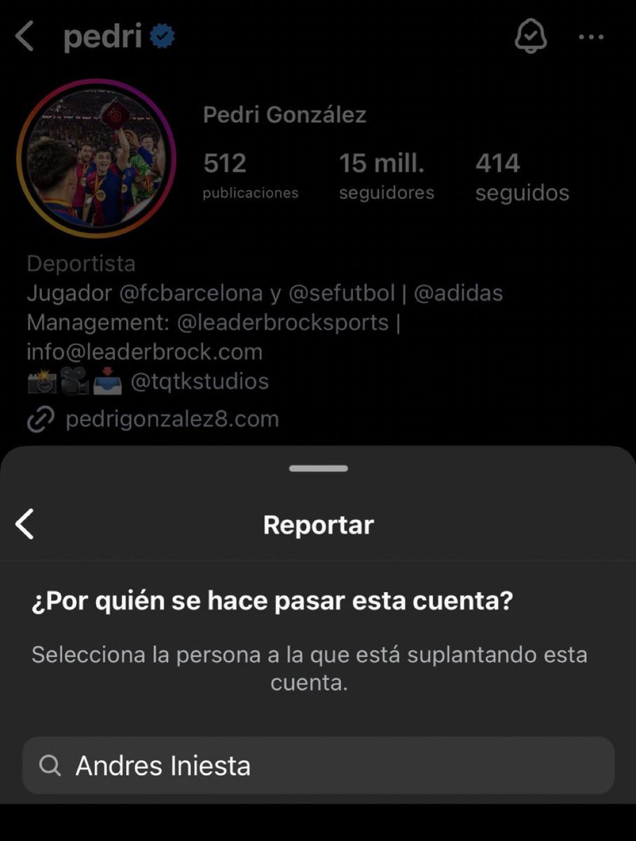 <a href="/MundoDespectivo/">Mundo Despectivo</a> Me cansé de Pedri, estoy cansado de que se esté pasando por alguien que no es.
Acá les dejo la foto en cuestión.