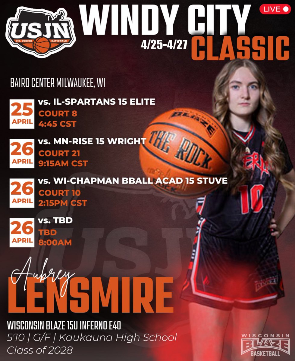 Check out my schedule for this weekend!