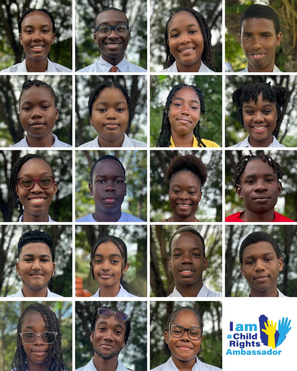 UNICEF Eastern Caribbean (@unicefeca) on Twitter photo Barbados' first cohort of Child Rights Ambassadors have one bold mission: To speak up, take action, and stand for the rights of every child in Barbados. 🇧🇧💬
With support from <a href="/UNICEFECA/">UNICEF Eastern Caribbean</a> and the Min of People Empowerment, these 19 youth are being empowered to lead change 🌍 Barbados' first cohort of Child Rights Ambassadors have one bold mission: To speak up, take action, and stand for the rights of every child in Barbados. 🇧🇧💬
With support from <a href="/UNICEFECA/">UNICEF Eastern Caribbean</a> and the Min of People Empowerment, these 19 youth are being empowered to lead change 🌍