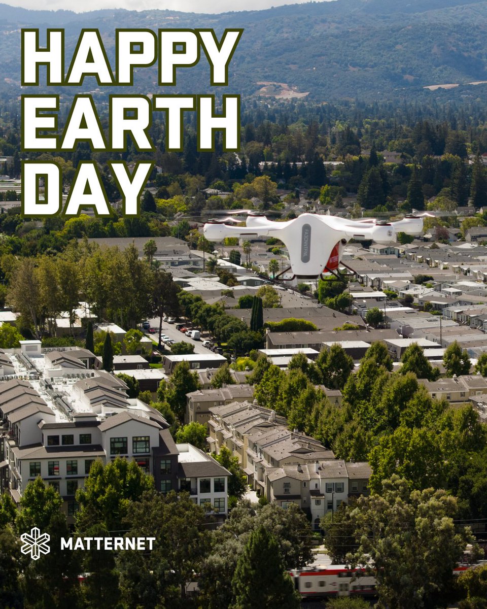 This Earth Day, we’re not imagining a sustainable future—we’re delivering it.

Last-mile deliveries = 20–30% of city CO₂.

Matternet’s autonomous drones make ultra-fast, zero-emission deliveries—from lab samples to e-commerce.

Smarter delivery. Cleaner future.