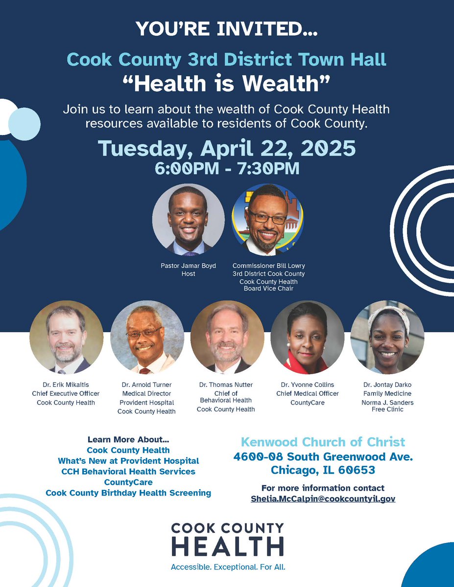 Cook County Commissioner, 3rd District tweet media