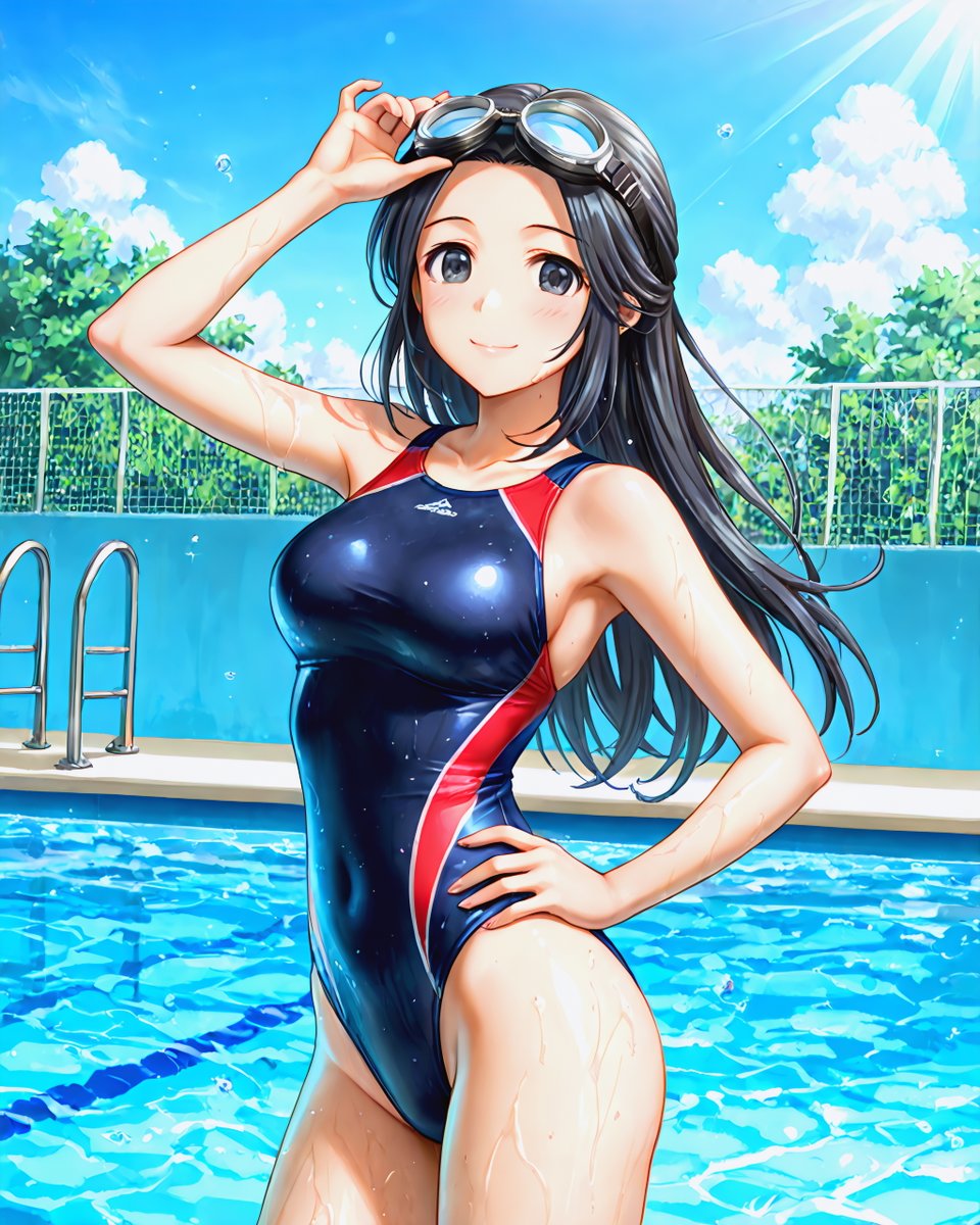 AIお絵かき #水曜スイスイ競水デー #江上椿