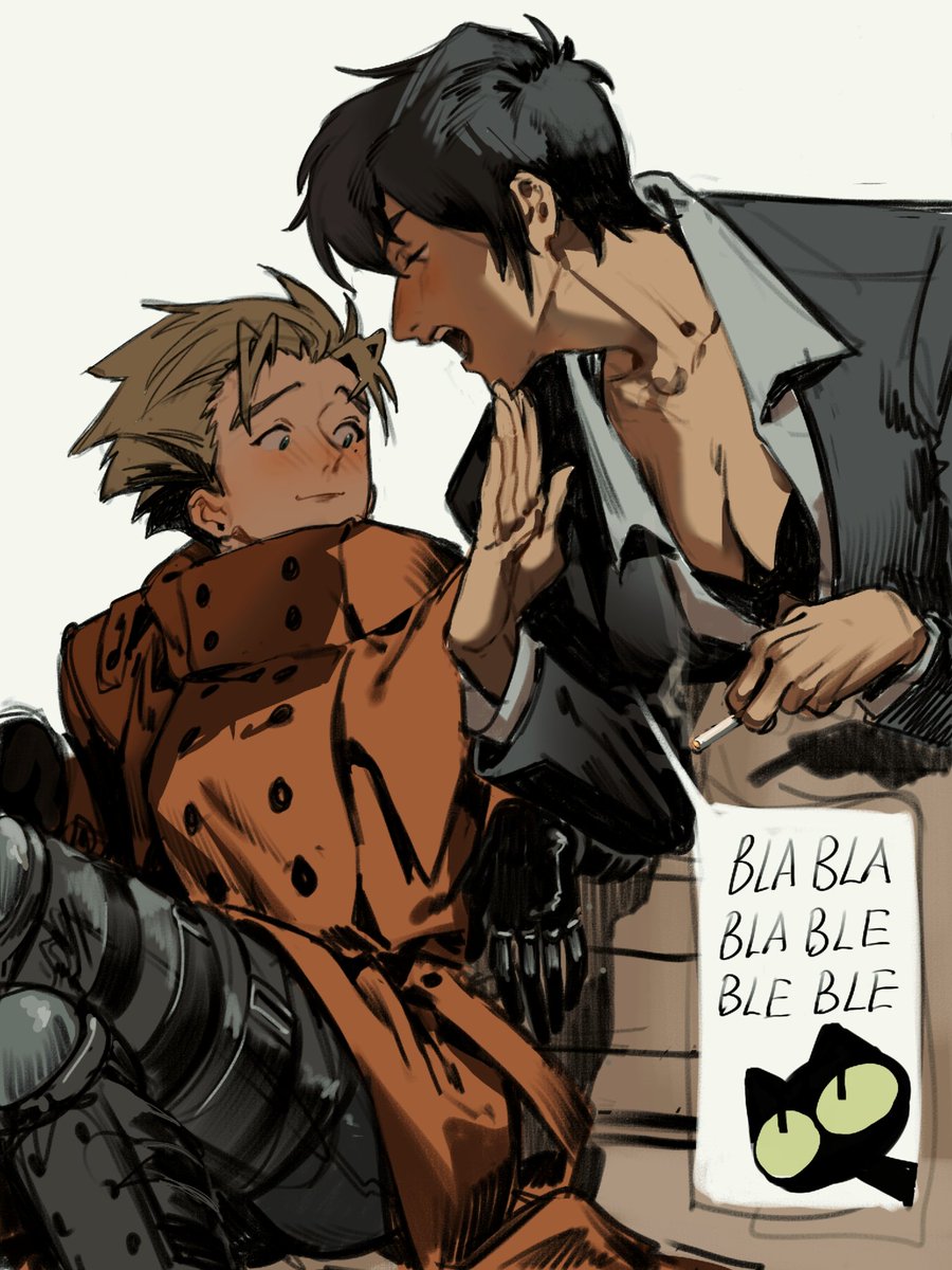 She listens, really 

#trigun #vashwood #genderbend