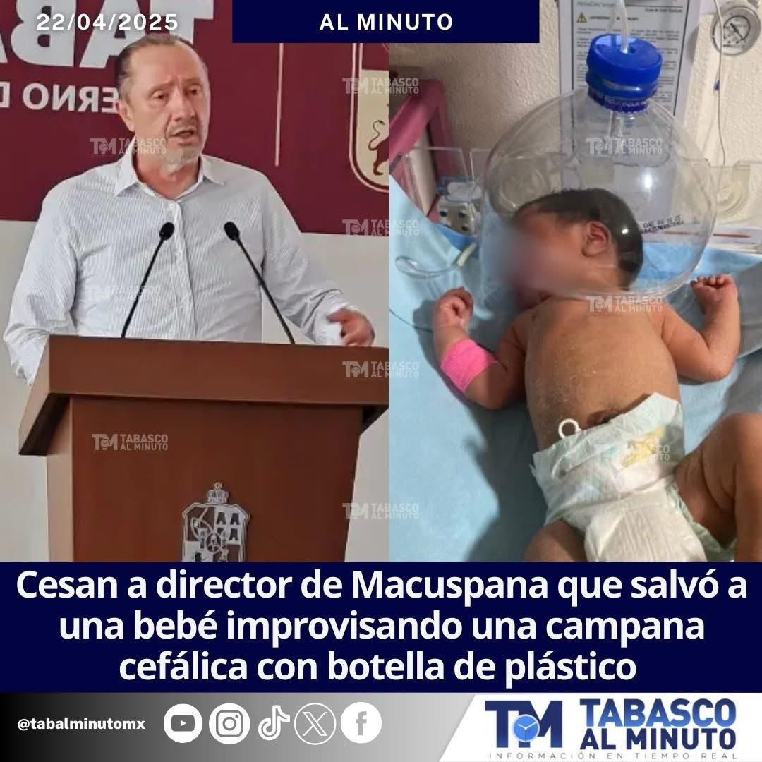 No jodan! Debieron condecorar a los médicos, y en #Tabasco corren a los doctores por salvar la vida de un bebé con lo que tuvieron en sus manos para hacerlo. 

Gobierno ya ni de cuarta… de quinta! Levante la mano quien se siente en Dinamarca cuando va a un hospital público en MX