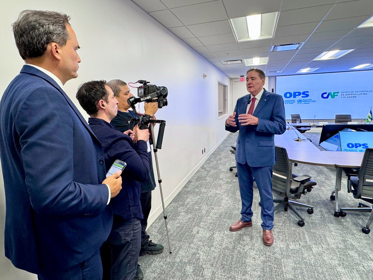 Hoy, firmé un acuerdo con la <a href="/AgendaCAF/">CAF</a> para fortalecer la respuesta a la malaria en países de la cuenca Amazónica. Esta alianza contribuirá a que las poblaciones de las Américas se beneficien de los últimos avances en prevención, diagnóstico y tratamiento de la #malaria.