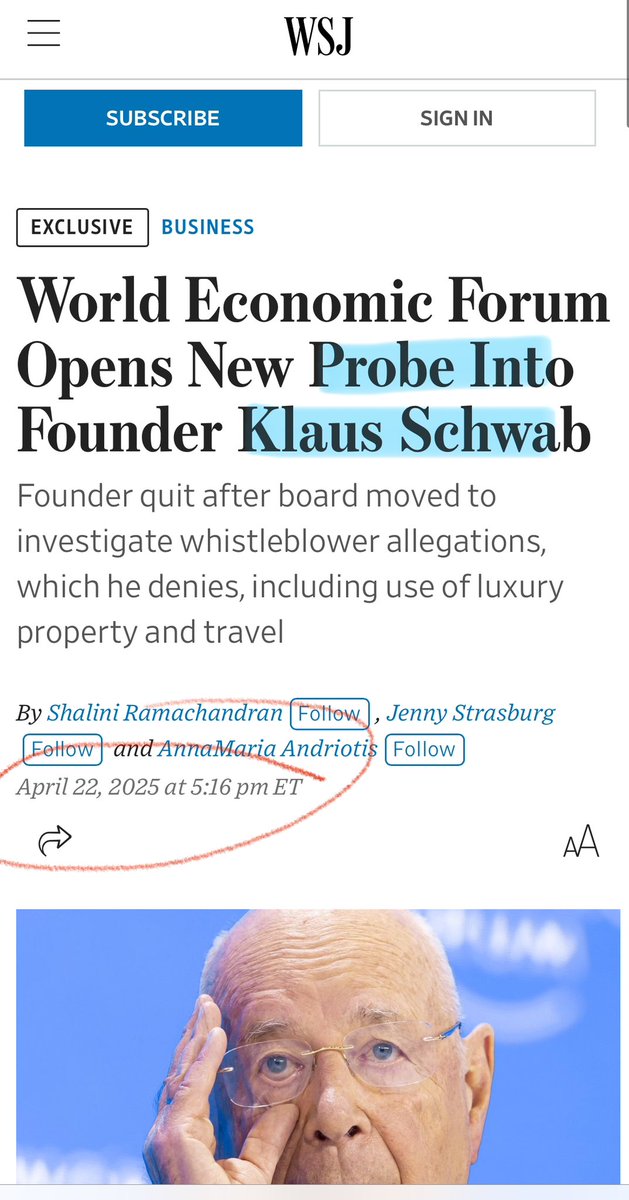 HOLY CRAP 🤯 Klaus Schwab is now under INVESTIGATION of financial and ethical misconduct 🤯 Is this the END of the WEF!?