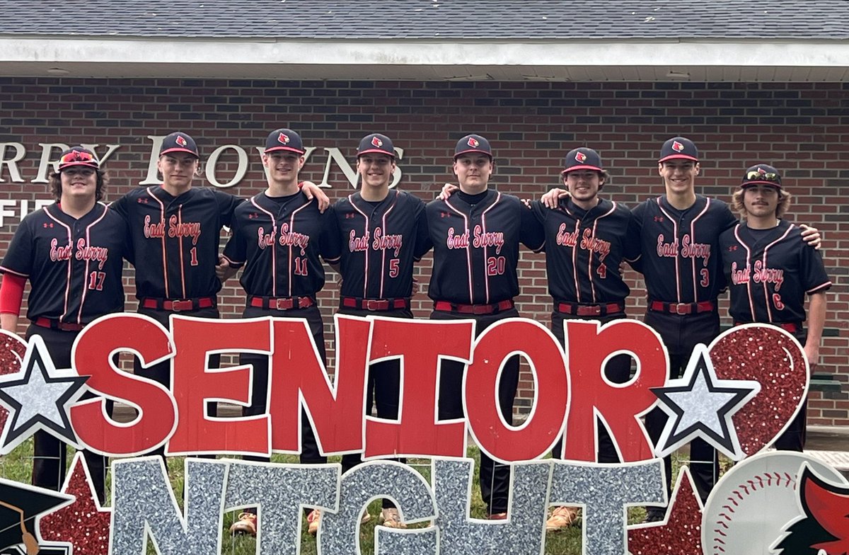 Grateful to be celebrating these 8 seniors tonight!