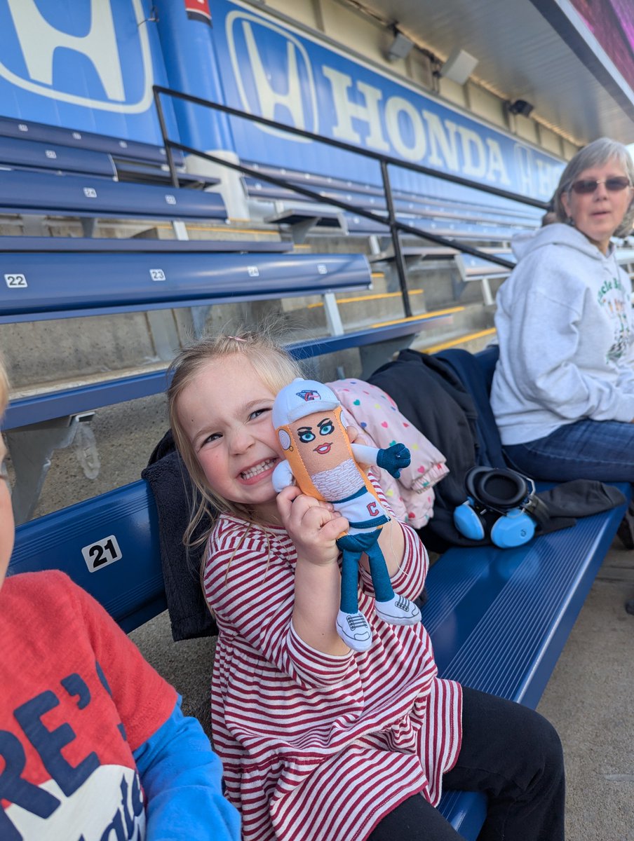 Ready for <a href="/CleGuardians/">Cleveland Guardians</a> and the <a href="/CleHotDogs/">Guardians Hot Dogs</a> in the bleachers!