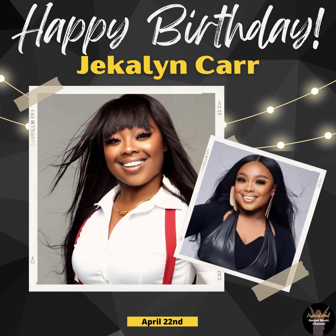 InspireUGospel's tweet image. Happy birthday, JEKALYN CARR! 
#GospelMusic #JekalynCarr #Birthday #Inspirational