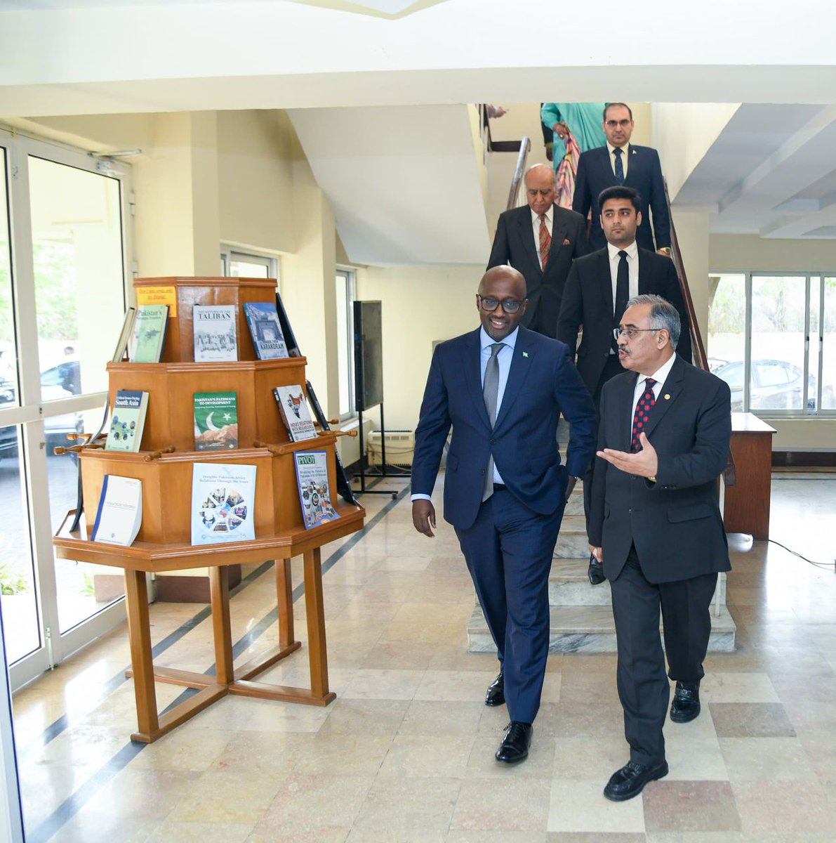 To close his official visit, Minister <a href="/onduhungirehe/">Olivier J.P. Nduhungirehe</a> delivered a lecture at <a href="/ISSIslamabad/">Institute of Strategic Studies Islamabad</a> on “Rising Africa: The Diplomatic and Economic Success Story of Rwanda.”

He addressed an audience of senior officials, diplomats, scholars, and students, highlighting Rwanda’s