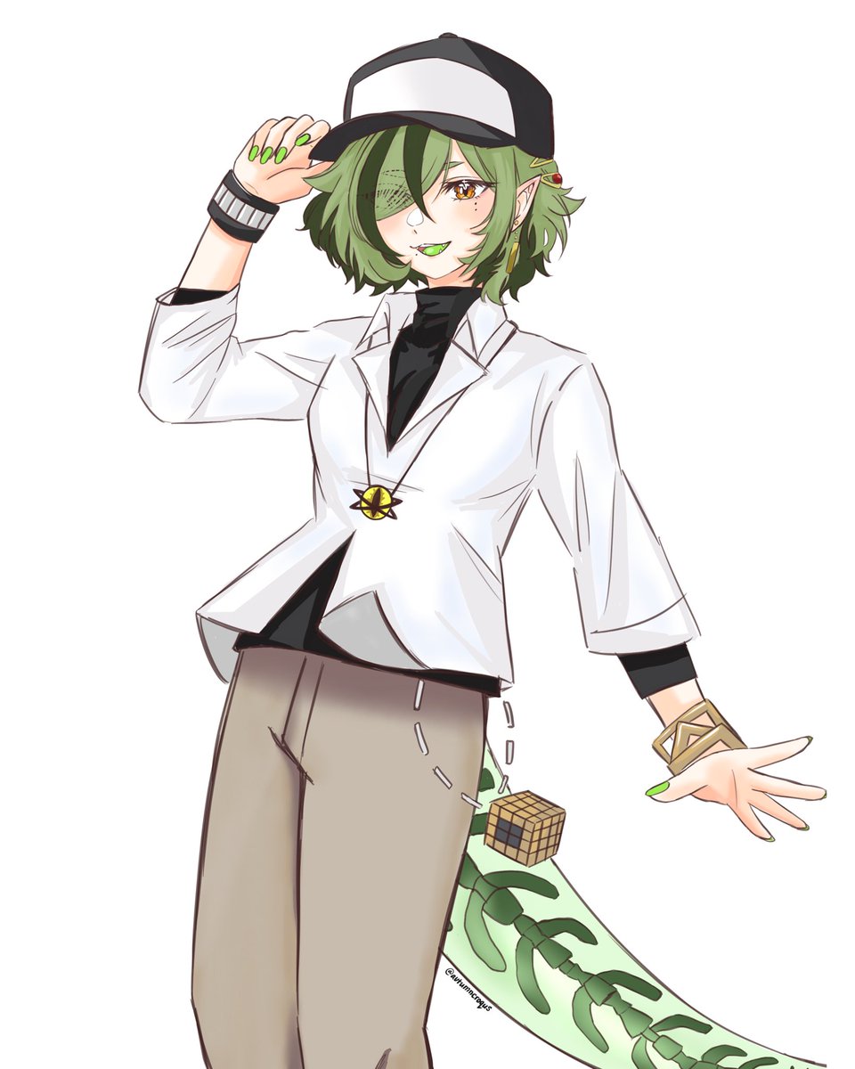 autumncroqus's tweet photo. PokeMei 💚

 #geckart https://t.co/fu2yO7wqHj