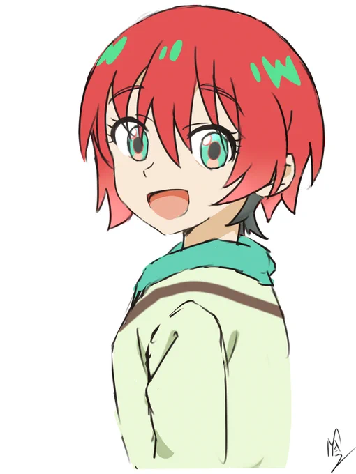 練習絵マチュ 