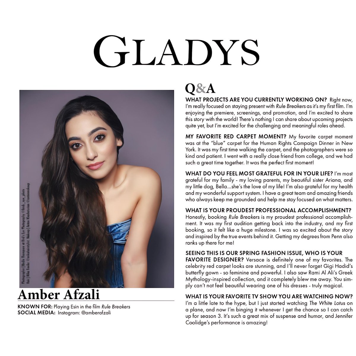 Katz PR (@katzpr) on Twitter photo Gladys Magazine’s Spring Issue Featured People ✨
<a href="/AbbyTrott/">Abby Trott</a>
<a href="/TonyWeaverJr/">Tony Weaver Jr.</a>
<a href="/amberafzali/">Amber Afzali</a>
<a href="/gladysmagazine/">Gladys Magazine</a> Gladys Magazine’s Spring Issue Featured People ✨
<a href="/AbbyTrott/">Abby Trott</a>
<a href="/TonyWeaverJr/">Tony Weaver Jr.</a>
<a href="/amberafzali/">Amber Afzali</a>
<a href="/gladysmagazine/">Gladys Magazine</a>