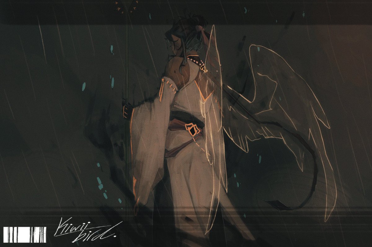 Gradient map + colour practice featuring Xiao genshin impact