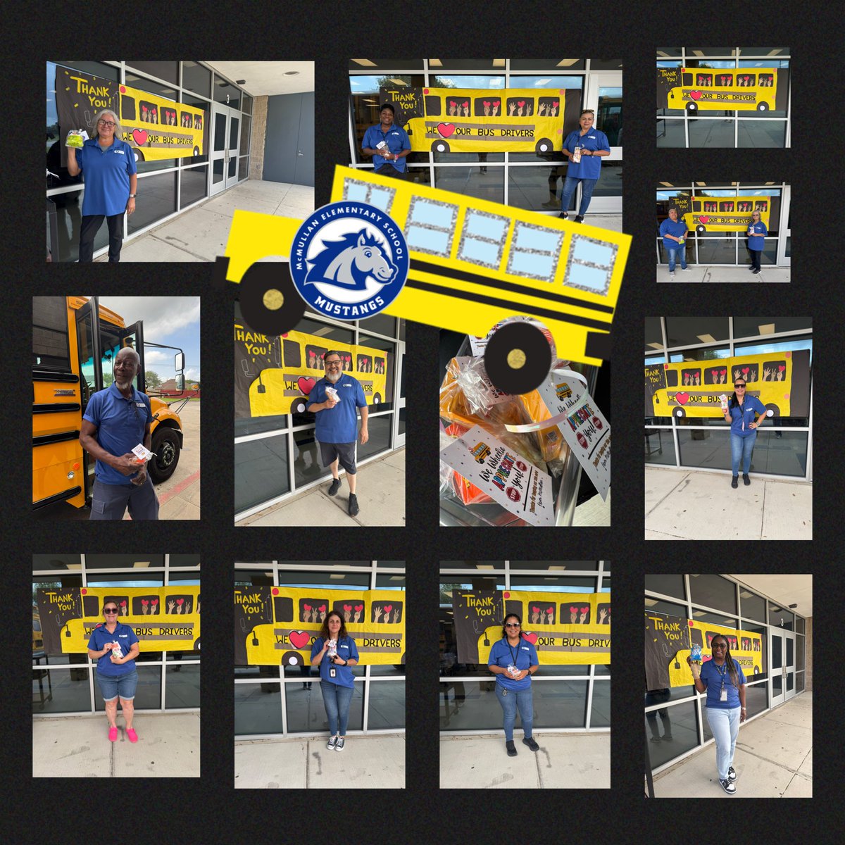 Touchdown! Happy School Bus Driver Appreciation Day! We love our bus drivers and we made sure to pack a small gift of appreciation to help them get through their day💛🚌. We appreciate that you get our kids safely home 🏠 and to school 🏫 every day.
#teammcmullan #1team1mission