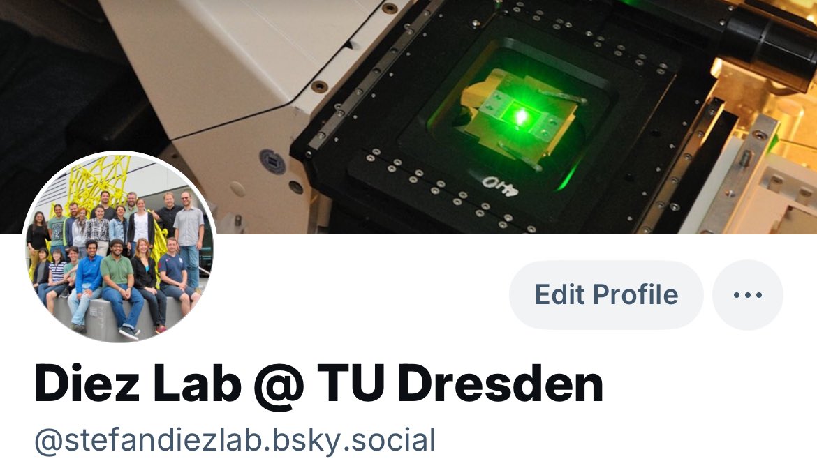Wondered, where you can follow us these days? We went blue! @stefandiezlab.bsky.social