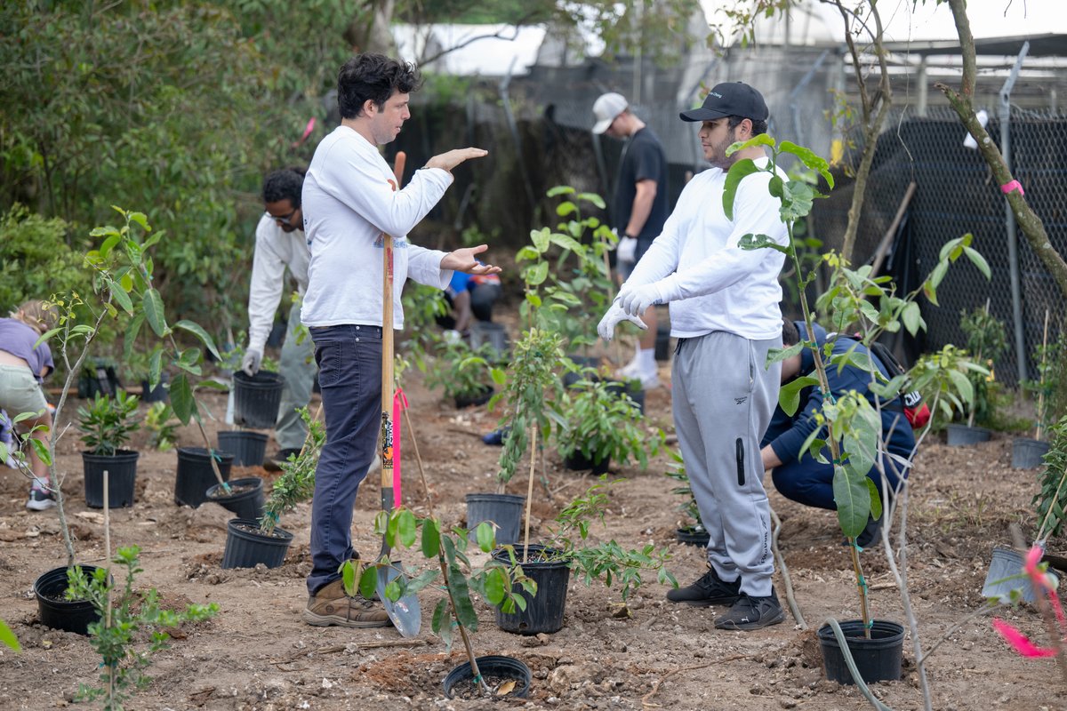 Last Saturday, over 30 volunteers with RER-DERM’s Environmentally Endangered Lands (EEL) Program helped restore 9,000 sq ft of hardwood hammock at Castellow Hammock Preserve—planting 180+ native trees &amp; shrubs to grow #OurCounty’s urban forests and native habitats. #EarthDay