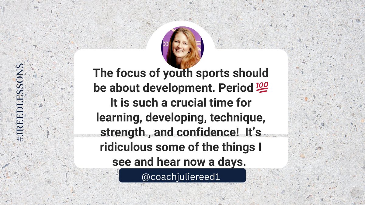Coach Julie Reed (@coachjuliereed1) on Twitter photo 
